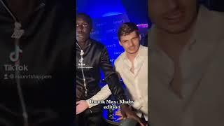 khaby lame dancing with max verstappen