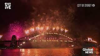 New Year´s Eve & Countdown for 2024 - Sydney  Australia  -  Stunning fireworks show! - Gleðilegt ár!