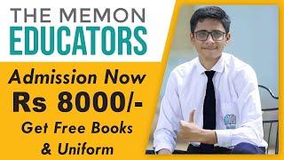 The Memon Educators School Admission Now