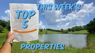 This Weeks Top 5 Alabama Land For Sale - Homes, Acres, Hunting, Barns