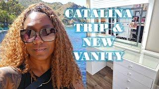 CHIT CHAT VLOG | My Trip to Catalina Island | Hubby Got Me A New Vanity!! | KOLORFUL KALMELE