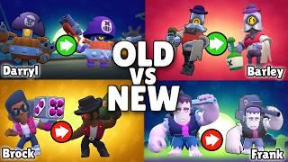 Old Vs New Models | All Brawl Stars Remodels