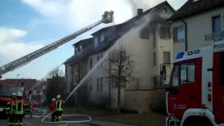 GÄUBOTE: Brand in Haslacher Mehrfamilienhaus