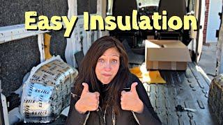 Van Build | Easy Insulation (Ep. 4 Ram Promaster Build 136" High Roof)