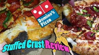 Domino's NEW Parmesan Stuffed Crust Pizza is Better Than Pizza Hut? (Gnarly Foods Review)