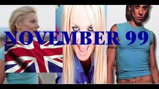 UK Singles Charts : November 1999