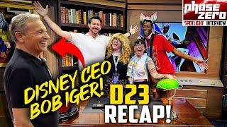 Bob Iger Crashes Our D23 2024 Marvel Studios & Marvel Animation Presentation Recap & Discussion!