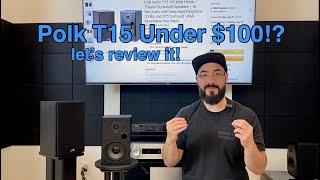 Polk T15 Review (Bookshelf Speakers Under $100 Part 3)