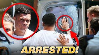 James Roberts STRIKES Police Vehicle! | Former NRL Player Arrested