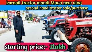 Second hand tractor for sale. Karnail tractor mandi Moga@engineerdhyansingh