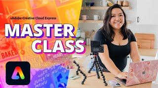 How to Make a Personal Website | Adobe Express Masterclass | Adobe Creative Cloud