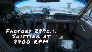 Bobby Fazio Super Stock SS/L Stick Shift 1965 Mustang In-Car Atco Dragway High RPM