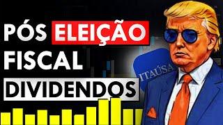 ITSA4: EFEITO DONALD TRUMP, PACOTE FISCAL BRASIL E SUPER SEMANA DE DIVIDENDOS