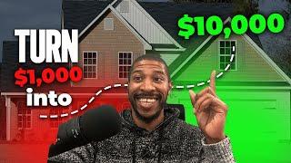 Turning $1,000 into $10,000 in Real Estate – No Credit Needed | Brian Grimes | Real Estate