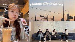 BUSY life as an international student //exam study, school days, mental breakdowns