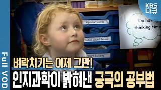 인지과학이 밝혀낸 '세 가지' 궁극의 공부법  | 공부에 대한 공부 2 | KBS 20140930 방송