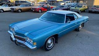Test Drive 1972 Chevrolet Impala SOLD $19,900 Maple Motors #1910