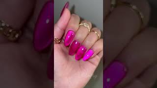 Vettsy Solid Jelly Gel-121 +Super Cat Eye Gel- Fine+ Mermaid Nail Chrome