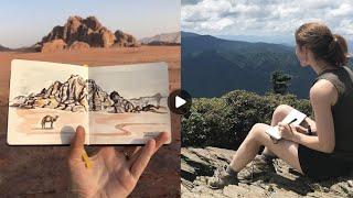 Watercolor Your World: A Meditative Approach to Painting Landscapes - Class Introduction