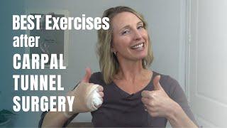 Exercises to do AFTER CARPAL TUNNEL SURGERY