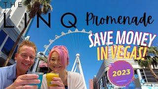 TOP 8 HAPPY HOURS at LINQ PROMENADE LAS VEGAS 2023! | Bottoms Up