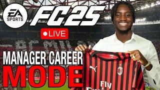 EA FC 25 MANAGER CAREER MODE