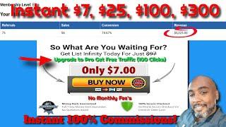 List Infinity Review | Get Paid to Build Your Email List! $7-$300 Payments direct Daily