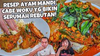 AYAM MANDI CABE WOKU MANADO!! COCOK  BGT PAS UJAN