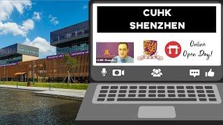 The Chinese University of Hong Kong, Shenzhen  - Official Presentation for International Students