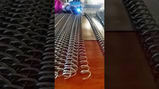 Wire spring mesh making process- Good tools and machinery make work easy