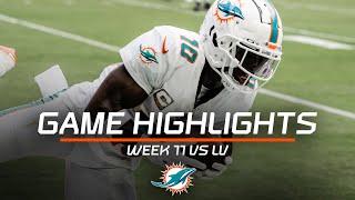 Watch the BEST PLAYS from the WIN versus the Las Vegas Raiders l Miami Dolphins