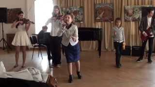 Sophia Nikolaiets soloist of ansamble "Fre Way"