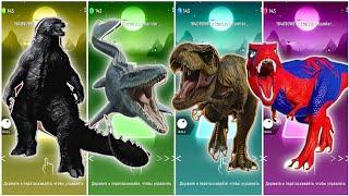 JurassicWorld MosasaurusThe TyranosaurusThe MegalodonThe Kraken CoffinDance Song TilesHop EdmRush