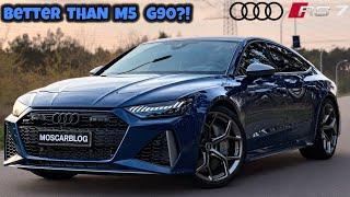 2025 Audi RS7 Performance REVIEW+DRIVE+ V8 SOUND! better than the G90 M5?!
