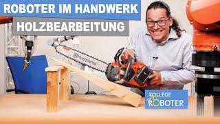 Roboter in der Holzbearbeitung - Vorteile & Einsatzmöglichkeiten | Werner Hampel - Der Roboterkanal