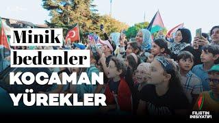 Büyük Yürekli Küçük Çocuklar Filistinli Kardeşleri İçin Meydanda! | Sultanahmet'de Filistin Eylemi