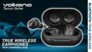 True Wireless Earphones with Charging Case | Taurus Series | Volkano