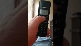 Programação da data e hora do telefone Panasonic