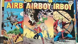 EP 809 Airboy #12 Eclipse Comics 1986  by Chuck Dixon Stan  Woch  Reboot of the Golden Age Title.