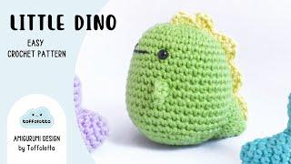 Little Dino crochet pattern