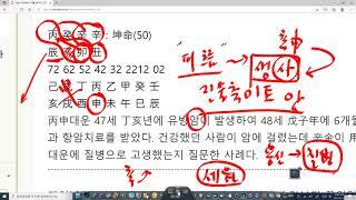 사주팔자로 질병을 살피는 방식의 이해