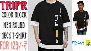 TRIPR black color T-shirt Review | cheap T-shirt for men from Flipkart