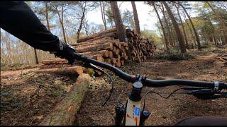 MTB Doddington Hall Mountain Bike Trail (THE WHOLE TRACK)Lincolnshire