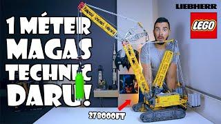 Mit tud LEGDRÁGÁBB TECHNIC szett? || LEGO 42146 Liebherr LR 13000 lánctalpas daru