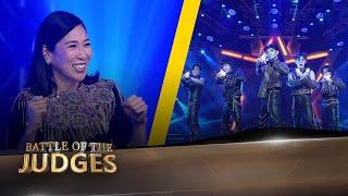 P-pop boy group Ver5us unleashes their remarkable talent! |  Battle of the Judges