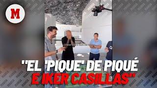 Piqué y su peculiar 'pique' con Iker Casillas I MARCA