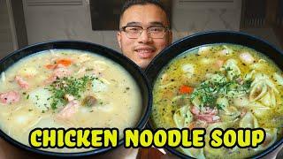 Hearty Chicken Noodle Soup Made 2 Ways Recipe