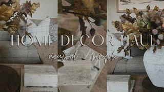 COLLECTIVE HOME DECOR HAUL + styling ideas