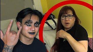 Acting Emo In Front Of My Mom!