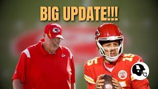 Kansas City Chiefs get Big INJURY UPDATE on Quarterback Patrick Mahomes!